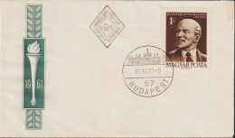 Hungary FDC 1961 Lenin. Postal Weight 0,04 Kg. Please Read Sales Conditions Under Image Of Lot (Kasse16-310) - Lenin