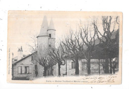 Delcampe - BRIVE - 19 -  CPA DOS SIMPLE De 1903 -  Maison TREILLARD Et Marché Couvert -  BAR 9 - - Brive La Gaillarde