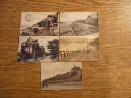 Delcampe - Lot De 5 CPA Villerville - Calvados (14) - Voir Détails Sur Photos- 9x14cm Env. - Villerville