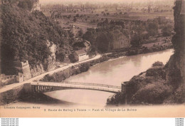 Delcampe - 73 - YENNE - S05252 - Route De Belley - Pont Et Village De La Balme - - Yenne