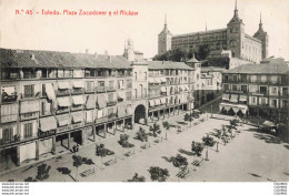 Delcampe - ESPAGNE - S04651 - Toleda - Plaza Zocodover Y El Alcazar - - Toledo