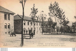 Delcampe - 94 - CACHAN - S05423 - Ecole Spéciale De Travaux Publics - Groupe De Pavillons Des Elèves Servant Au Logement - - Cachan