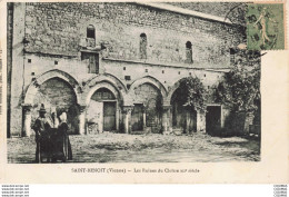 Delcampe - 86 - SAINT BENOIT - S07415 - Les Ruines Du Cloitre XIIe Siècle - - Saint Benoit