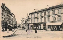 Delcampe - 95 - BEZONS - S08548 - Rue Paris - Aux Caves De Bezons - Bezons