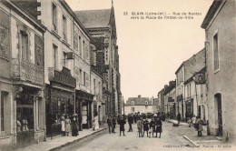 Delcampe - 44 - BLAIN - S08215 - Rue De Nantes Vers La Place De L'Hôtel De Ville - David Tailleur - Leclair - Blain