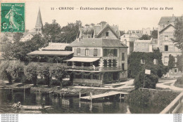 Delcampe - 78 - CHATOU - S08847 - Etablissement Fournaise - Vue Sur L'Ile Prise Du Pont  - - Chatou