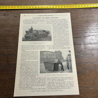 Delcampe - 1912 NAT L'ENLÈVEMENT DES ORDURES MÉNAGÈRES Paris Ville-hygiène Tombereau Métallique De Boulogne-sur-Seine Lagneau - Sammlungen