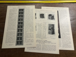 Delcampe - 1912 NAT DÉFORMATION DES MÉTAUX Hartmann Gaumont INFLUENCE LUMIÈRE SUR LES ONDES ÉLECTRIQUE Saumur ALBERT TURPAIN - Sammlungen