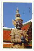 Delcampe - CPSM 10.5 X 15 Thaïlande (85) BANGKOK The Demon Gate-guardian In The Emerald Buddha Temple* - Thaïland