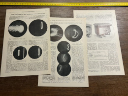 Delcampe - 1912 NAT ÉTUDE EXPÉRIMENTALE DES TOURBILLONS ANNULAIRES LIQUIDES Northrup EPURATION JUS SUCRES Pellat Raffinerie Say - Sammlungen