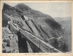 Delcampe - Pour L'enseignement Vivant - La Montagne Série A, N° 12 - La Ligne De La Mure, Passage De La Rivoire - Sammlungen