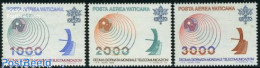 Vatican 1978 World Telecommunication Day 3v, Mint NH, Science - Telecommunication - Nuovi