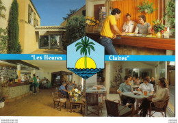 Delcampe - 83 SAINTE MAXIME Village Vacances Les Heures Claires VOIR ZOOM 3 Clients Attablés Devant Une Bière - Sainte-Maxime