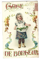 Delcampe - Enfant - Fantaisie Bebe -cage Du Bonheur En Leger Relief - Babies