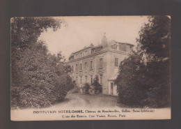 Delcampe - 76 - Bolbec - Institution Notre-Dame, Château De Roncherolles - L'une Des Entrées, Côté Yvetot - Non Circulée - Bolbec