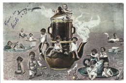 Delcampe - Enfant - Fantaisie Bebe  Le Cafe - Babies