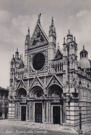 Delcampe - CARTOLINA  SIENA TOSCANA FACCIATA DELLA CATTEDRALE VIAGGIATA 1956   X44 - Siena