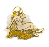Delcampe - PINS PIN'UP NUE SEXY YELLOW ROSE /  MERCE24/1 - Pin-ups
