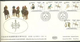 Hong Kong 1984 Mi 435-438 FDC  (FDC ZS9 HNK435-438) - Penguins