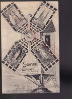 Delcampe - Souvenir D'Oostacker Lourdes - Moulin - Postkaart - Gent