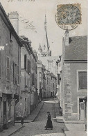 Delcampe - Melun. La Rue Du Presbytère. - Melun