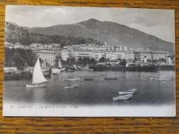 Delcampe - AJACCIO, CORSE, VUE PRISE DE LA JETEE, CPA. LIRE DESCRIPTION POUR PROMO - Ajaccio