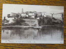 Delcampe - BASTIA, CORSE, LA VIEILLE VILLE ET LA CITADELLE, CPA. LIRE DESCRIPTION POUR PROMO - Bastia