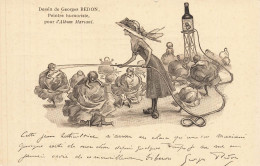 Delcampe - G. REDON * CPA Illustrateur Redon * CPA Publicitaire Album Mariani * Vin MARIANI Pub Publicité Alcool Bébés Enfants - Redon