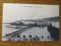 Delcampe - BASTIA, CORSE, PLACE SAINT NICOLAS, CPA. LIRE DESCRIPTION POUR PROMO - Bastia
