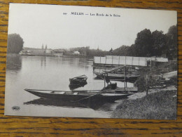 Delcampe - MELUN, SEINE ET MARNE, LES BORDS DE LA SEINE, CPA. LIRE DESCRIPTION POUR PROMO - Melun