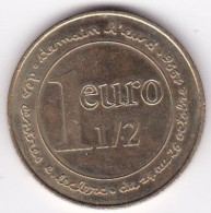 Delcampe - 1 1/2 Euro 1996 Des Centres Commerciales Leclerc. Demain L’Euro - Euros Of The Cities