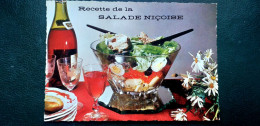 Delcampe - Recettes  ( Cuisine ) ,  Recette De La Salade Niçoise , No 11..........Emilie Bernard - Küchenrezepte