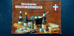 Delcampe - Recettes  ( Cuisine ) ,  Recette De La Fondue Savoyarde , No 8..........Emilie Bernard - Küchenrezepte