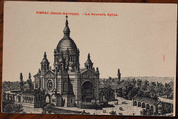 Delcampe - 31 : Pibrac - La Nouvelle Eglise - Plan Inhabituel D'après Dessin Ou Gravure - (n°31084) - Pibrac