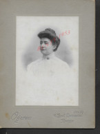 Delcampe - CDV PHOTO 14X10 TYPE CARTE DE VISITE OGERAU PARIS FEMME : - Visitenkarten