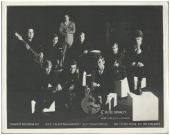 C446/ Bob Brady And The Con Chords Rock- Popband USA Pressefoto 25,5 X 20,5 Cm - Other & Unclassified