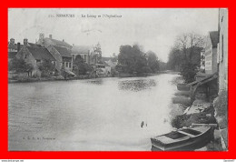 Delcampe - CPA (77) NEMOURS.  Le Loing Et L'orphelinat, Barque...*27 - Nemours