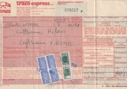 BOLLA SPEDIZIONE CON PACCHI IN CONCESSIONE 1985 (XP4965 - Postal Parcels