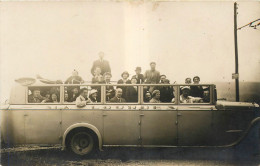 Delcampe - Carte Photo D'un Vieil Autocar S. L .A . Lourdes, N° 2 - Busse & Reisebusse