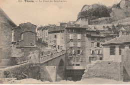 Delcampe - 63 THIERS. Le Pont De Seychalles 1907 - Thiers
