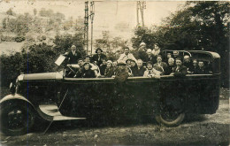 Delcampe - Carte Photo D'un Vieux Transport En Commun, N° 1 - Busse & Reisebusse