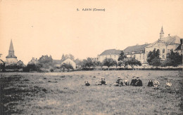 Delcampe - ¤¤   -  AJAIN   -  L'Eglise, Mairie   -  Livré Avec Le Négatif    -   ¤¤ - Altri & Non Classificati