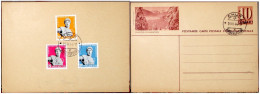 Delcampe - SCHWEIZ SUISSE Olympia 1944: Bild-PK DAVOS IM WINTER Zu 259-261 Mi 428-430 Yv 392-394  Als FDC Mit ET-⊙ CHUR 21.III.44 - FDC