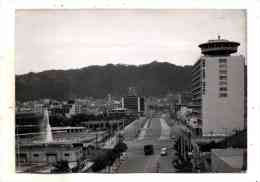 Delcampe - Kobe Suma Ku In Hyogo Panoramic View On Flower Road Main Street Of The City New Port Hotel Photographed In October 1964 - Kobe