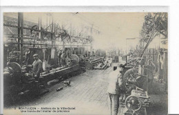 Delcampe - MONTLUCON  Atelier De La Ville Gozet .une Travée De L Atelier De Précision - Montlucon