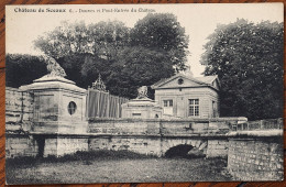 Delcampe - 92 : Château De Sceaux - Douves Et Pont-Entrée Du Château - Plan Inhabituel - Dos Simple - (n°31094) - Sceaux