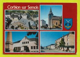 Delcampe - CORBION EN SEMOIS N°6838 En 4 Vues Postée De Bouillon En 1977 - Bouillon