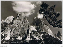 Delcampe - CORTINA (BL):  DOLOMITI  -  CRISTALLO  -  FOTO  -  FG - Belluno