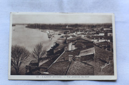 Delcampe - Cpa 1944, Langon, Vue Générale Du Port, Gironde 33 - Langon