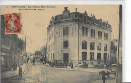 Delcampe - MONTLUCON  Vue Du Nouvelle Hotel Des Postes  Et  Boulevard De COURTAIS - Montlucon